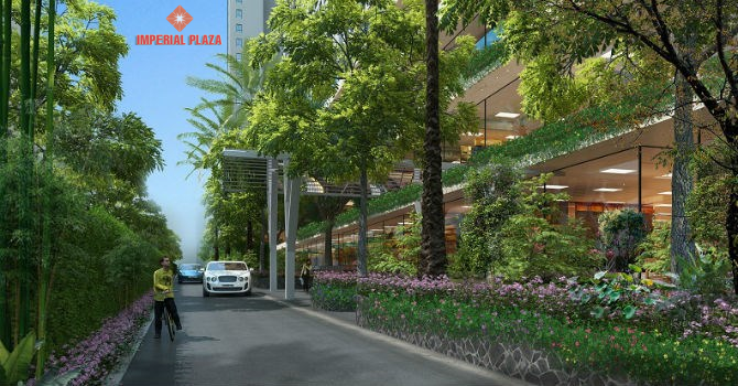 Không gian xung quanh dự án Imperial Plaza Không gian xung quanh dự án Imperial Plaza
